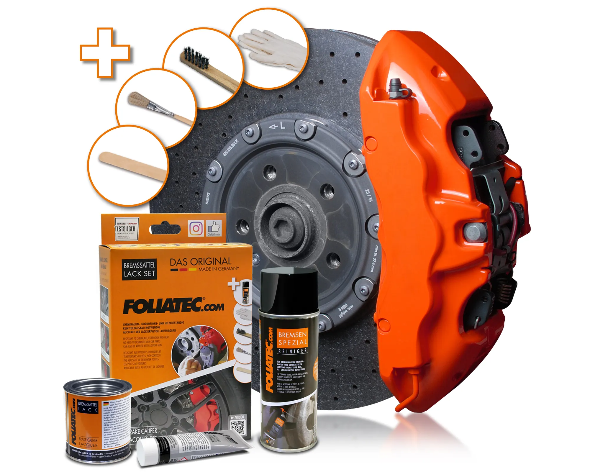 Vopsea speciala pentru etriere FOLIATEC portocaliu Flame Orange