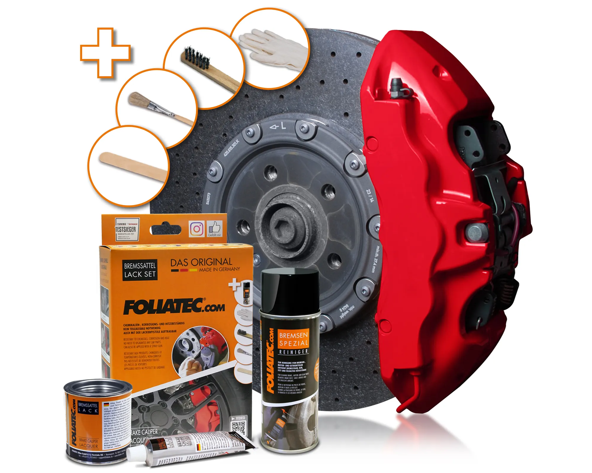 Vopsea speciala pentru etriere FOLIATEC rosu Red Racing