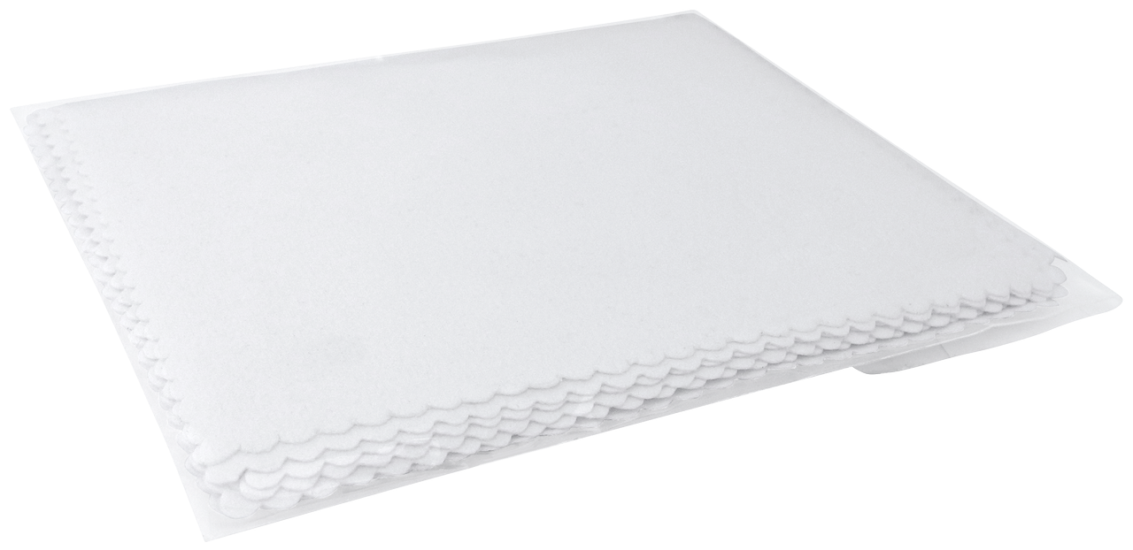 Set 10 lavete microfibra pentru aplicat ceramica ZviZZer 15x10 cm