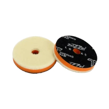 Pad abraziv din lana pentru orbitala Zvizzer Thermo Velour Wool, taler 80mm