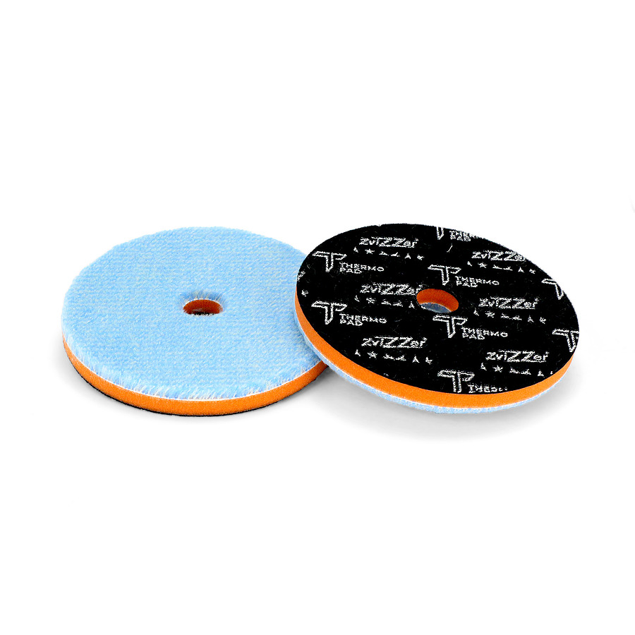 Pad abraziv din lana hibrida pentru orbitala Zvizzer Thermo Hybrid Wool Cutting Pad, taler 160mm
